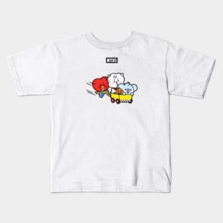 bt21 bts exclusive design 15 Kids T-Shirt